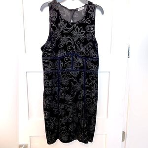 Free People Black & Sheer Cocktail Dress